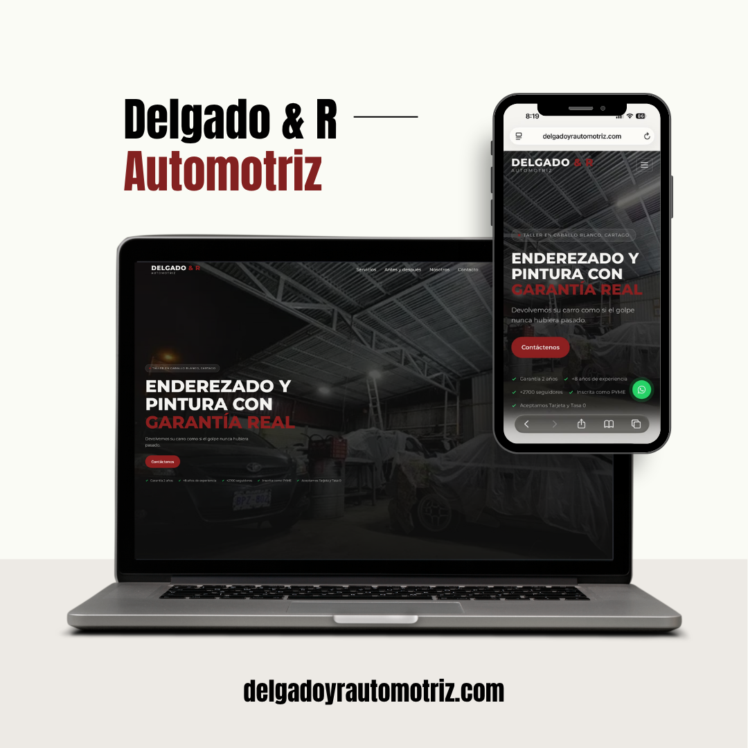Captura de delgadoyrautomotriz.com